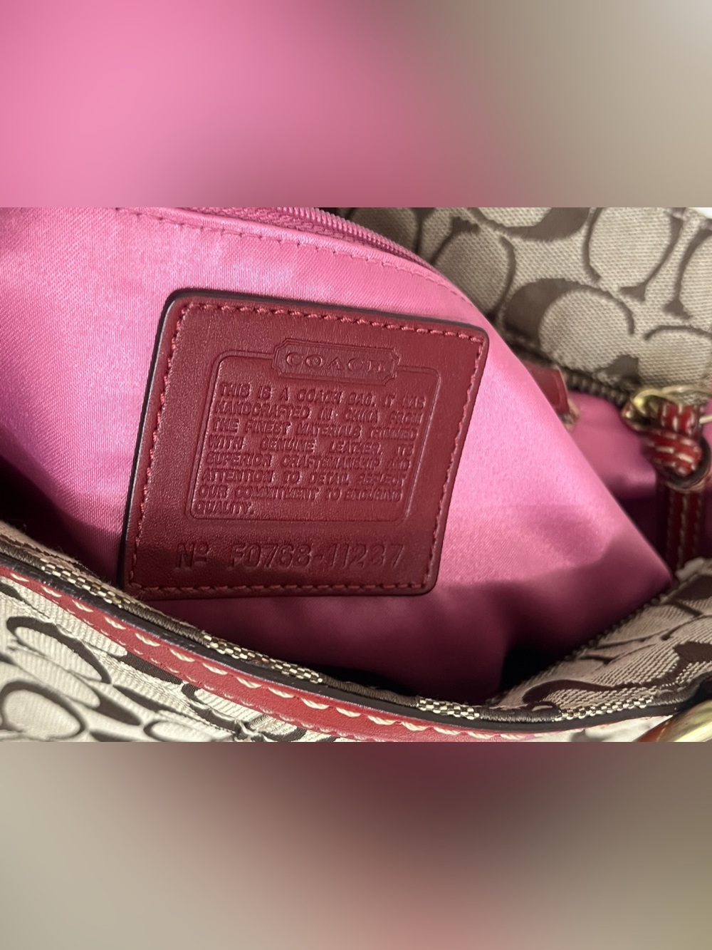 Vintage Coach Bag - Picture 6 of 6